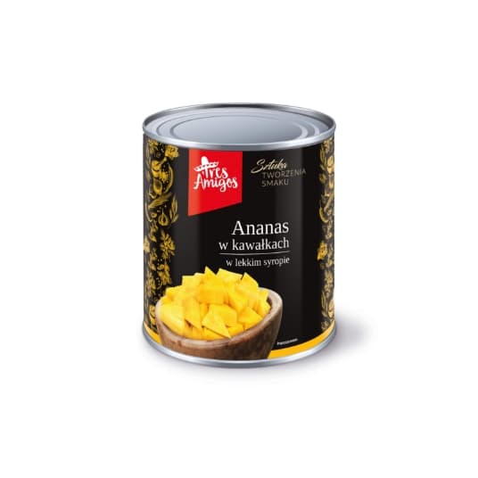 Ananas w kawałkach