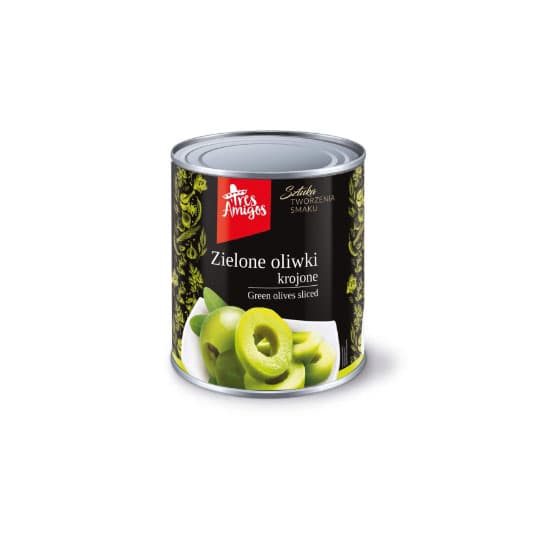 Zielone oliwki krojone
